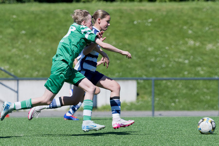 Mia(MSV) im Laufduell