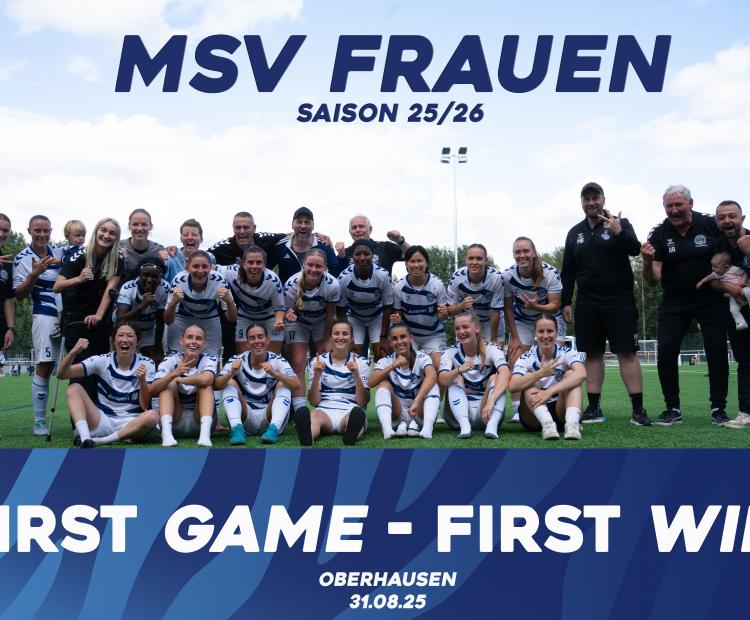 FIRST GAME - FIRST WIN
