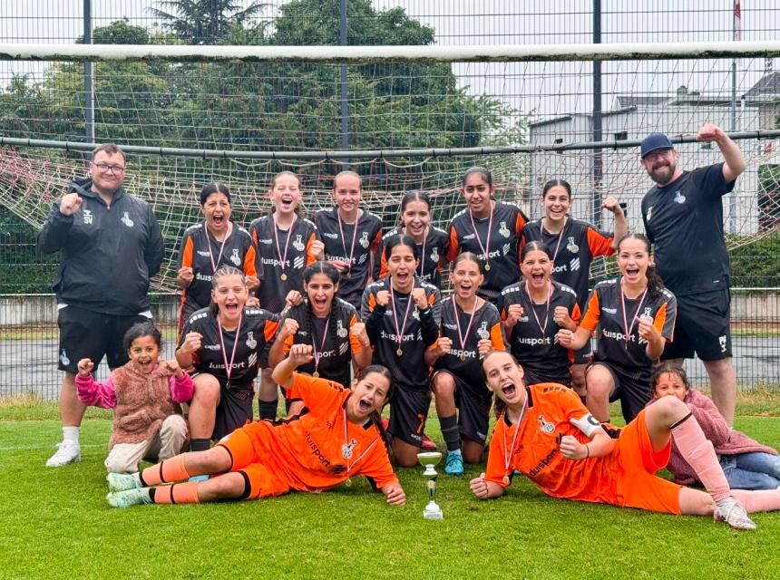 Die U15 des MSV schaffte in Düsseldorf den Turniersieg
