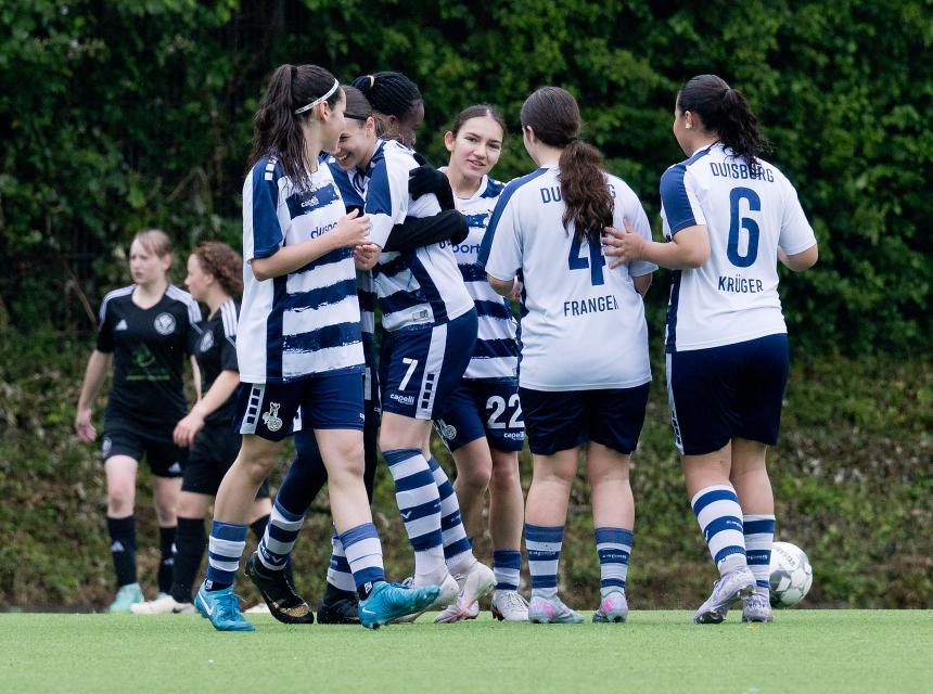 Die U17-Mädels des MSV wollen zurück in die Regionalliga