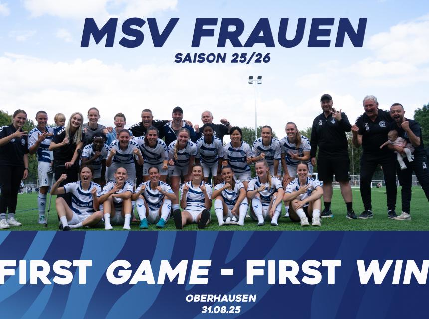 FIRST GAME - FIRST WIN